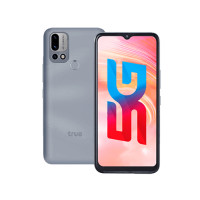 ราคา TRUE ALPHA 5G 4 128 สีเทา ทรู true 5G ล็อคซิม1ใช้ได้ทรูกับดีแทค มือถือ แบต 4000 mAh Dimensity 700 TreeMobile (21339904118)