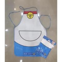 ราคา ผ้ากันเปื้อนลายลิขสิทธิ์แท้โดราเอม่อน Doraemon ผ้ากันเปื้อนสุดน่ารักลายลิขสิทธิ์ โดราเอม่อน (14927568623)