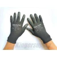 ราคา ถุงมือไนล่อนเคลือบPUสีดำGRAPE PU200B มาตรฐานCE 1คู่ แพค ถุงมือไนล่อนแบบทอ เคลือบด้วยวัสดุโพลียูรีเทนเต็มฝ่ามือ กระชับคล่องแคล่วขณะทำงาน (20365216172)