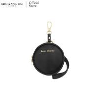 ราคา Louis Montini ma tote กระเป๋าใส่เหรียญ PU สำหรับคล้องกระเป๋าทรงกลม CVRS010 (21024615200)