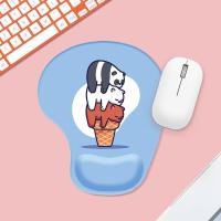 ราคา NEW แผ่นรองเมาส์ แผ่นรองเมาส์ซิลิโคน 3D สำหรับเล่นเกม ซิลิโคนนุ่ม ตามหลักสรีรศาสตร์ กันลื่น (20344321336)