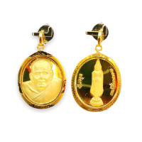 ราคา จี้พระประจำวันเกิด หลวงปู่ทวด เลี่ยมทองแท้90 กันน้ำมีใบรับประกัน (7549947166)