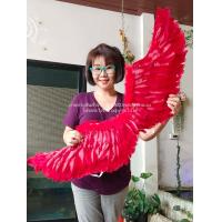 ราคา 1 อัน ผู้ใหญ่ size 100x45 c m ปีกนางฟ้าขนนก ปีกนางฟ้า ปีกขนนก ปีกเด็ก ปีกแองเจิล ปีกนก ปีกเทวดา ปีกแฟนซี วงแหวน เทวดา นางฟ้า angel wing m24 (18040444821)