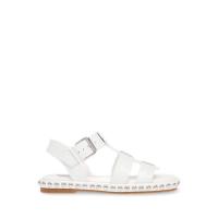 ราคา Steve Madden รองเท้าส้นแบนผู้หญิง สีขาว (20579295247)