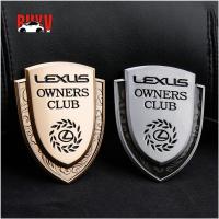 ราคา BuyV LEXUS เจ้าของ CLUB สติกเกอร์โลหะ3D รถป้ายสติกเกอร์สำหรับ Lexus ES RX LS NX UX Universal (13962933112)