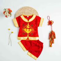 ราคา ชุดจีน ชุดฮ่องเต้ ชุดตรุษจีนเด็กเล็ก 6ด 2ขวบ (21236057481)