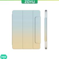 ราคา ZOYU เคส iPad ศิลปะกราฟฟิตีภาพวาดเคสแม่เหล็กสองด้านคลิปเคสสำหรับ iPad 2022 Pro 11 Air 4 Air 5 iPad Mini 6 ipad gen 10 case เคสป้องกันอัจฉริยะเคสบางเฉียบและน้ำหนักเบา (20663010098)