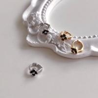 ราคา A piece ต่างหูเงินแท้ all silver 925 Clover leaves one touch (20962386041)