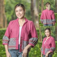 ราคา เสื้อคลุม ผ้าฝ้ายชินมัย แขนกระตุก (14666764055)