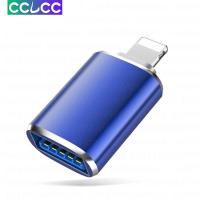 ราคา USB CCLCC 3 0อะแดปเตอร์ OTG สำหรับ iPhone 14 Pro Max 13 12 11 Pro XR X 8 Plus 7 6S U ดิสก์ไฟ USB ตัวผู้อะแดปเตอร์3 0 USB (17635707140)