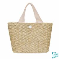 ราคา กระเป๋าถือ กระเป๋าสานสไตล์สาวญี่ปุ่น เเฟชั่น กระเป๋าถือสตรีฟาง handbag (13955000507)