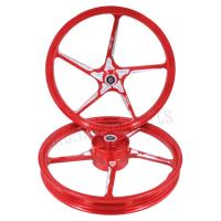 ราคา ล้อแม็กซ์ Wave 110i ปี 2009 2020 Wave125i ปลาวาฬ พร้อมลูกปืนล้อ หน้าดิส หลังดั้ม งาน CNC อยางดี สีเนียนสวย ไม่ซีดจางง่าย (12884594693)