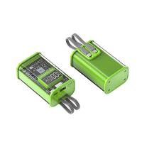 ราคา Shockley เคสพาวเวอร์แบงค์ DIY เครื่องชาร์จแบตเตอรี่21700เคส PD 22 5 W ชาร์จเร็ว10000กล่องพาวเวอร์แบงค์ชาร์จแบตเตอรี่โพลิเมอร์มิลลิแอมแปร์ (20422385407)