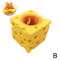 ราคา Cute Squishy Toys Cheese Mouse Toys Funny Rat Cup Squeeze Toys Reliever For Kids Stress Cup Toys F4S5 (20465066397)