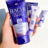ราคา RACHI กันแดดราชิหน้า กันแดดราชิตัว SPF50 ไม่วอก ไม่ลอย คุมมัน เนื้อมูส เกลี่ยง่าย เนื้อบางเบา ของแท้ พร้อมส่ง (20583314477)