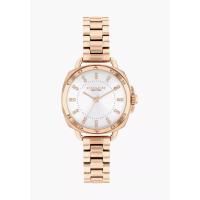 ราคา COACH watch 14504153 28mm ladies quartz silver gold (20824568067)