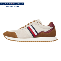 ราคา Tommy Hilfiger รองเท้าผ้าใบผู้ชาย รุ่น FM0FM04699 GWJ สีน้ำตาล (20564143207)