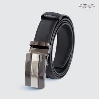 ราคา ARROW เข็มขัดผู้ชาย หัวออโต้ล็อค หนังวัวจากอิตาลี สีดำ รุ่น MYCB576 (21340337722)