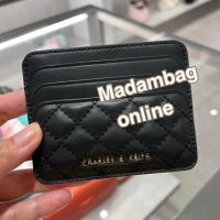 ราคา Charles Keith Quilted Cardholder กระเป๋าใส่บัตร (19463878245)