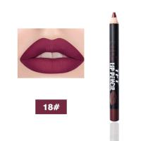 ราคา CerroQeern Pudaier หน้า ปากกาเขียนขอบปากดินสอกำมะหยี่ลิปสติกให้ความชุ่มชื้นกันน้ำกันเหงื่อลิปสติกปากกาแต่งหน้า Matte Lipstick Pencil Set (11353481383)