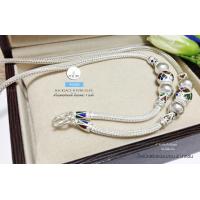 ราคา สร้อยคอเงินแท้92 5 สร้อยลายหกเสา ร้อยเม็ดปะคำ แบบลงยา สร้อยหนัก 4 บาท ยาว 24 26 นิ้ว สร้อยงานไทย (8373064572)