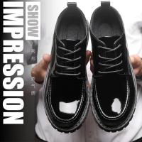 ราคา รองเท้าแฟชั่นหรูหราผู้ชายรองเท้าลูกไม้ lace up Men Business Oxford รองเท้าแบรนด์ผู้ชาย pointy Shoes Men รองเท้าชุดเดรสหนังแก้วคุณภาพรองเท้าผู้ชายแบบทาง (21004056830)