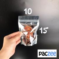 ราคา ถุงซิปล็อค ถุงซิปล็อคหน้าใสหลังเงิน ตั้งได้ 50ใบ paczee (7526413345)