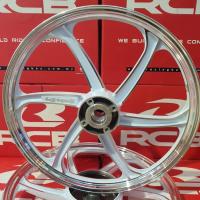 ราคา ล้อแม็ก Racing Boy ขอบ 17 NOUVO MX MIO 110 FINO 110 น็อตจานดิสหน้า 4รู สีขาวปัดก้าน รหัสสินค้า 00114452 (6727926597)