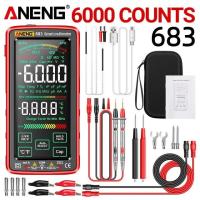 ราคา Aneng 683เครื่องนับ6000มัลติมิเตอร์ มัลติมิเตอร์แบบชาร์จไฟได้เครื่องทดสอบกระแสไฟฟ้า NCV อุปกรณ์ตัดสายไฟไดโอด (21171314215)