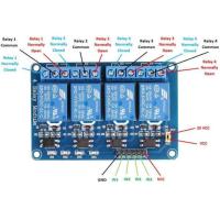 ราคา โมดูลรีเลย์ 5V 10A 4 ช่องสัญญาณ Isolation Control แบบ Active LOW Relay Module 4 Channel 5V 10A (17978849455)