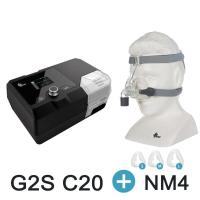 ราคา เครื่องช่วยหายใจ C20 G2S BMC CPAP ป้องกันอาการนอนกรนหยุดหายใจขณะนอนหลับสำหรับการนอนกรนภาวะหยุดหายใจขณะนอนหลับ (21054202574)