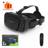 ราคา Shinecon ชุดหูฟัง3D แว่น VR ระบบเสมือนจริง แว่นตากันน็อคเลนส์แว่นตาสำหรับสมาร์ทโฟนโทรศัพท์มือถือและตัวควบคุม (21170428169)