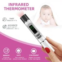 ราคา เครื่องวัดอินฟราเรดแบบไม่สัมผัสขนาดเล็กพกพาได้เครื่องวัดอุณหภูมิร่างกาย ห้อง วัตถุพื้นผิว3โหมดอุณหภูมิใช้ในบ้าน สำนักงาน การเดินทางสำหรับเด็กทารกผู้ใหญ่ ส่งโดยไม่ใช้แบตเตอรี่ (7120716256)