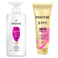 ราคา PANTENE Hair Fall Control Shampoo 410ml Conditioner 270ml แพนทีน แฮร์ฟอลคอนโทรล แชมพู 410 มล ครีมนวด 270 มล (7713456072)