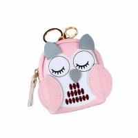 ราคา BEYTM เสน่ห์ แบบพกพา เลดี้กระเป๋าสตางค์ กระเป๋าใส่บัตร หนัง PU ผู้หญิง เสมียนนกฮูก การ์ตูน กระเป๋าใส่เหรียญนกฮูก พวงกุญแจรถ จี้กระเป๋านักเรียน กระเป๋ากุญแจ (18263409516)