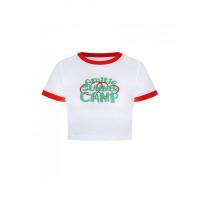 ราคา ALAND เสื้อยืด LETTER FROM MOON SUMMER CAMP RETRO T SHIRT (20581671004)