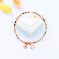 ราคา กำไลทองชุบ 184 กำไลจี้หัวใจดาว กำไลข้อมือทองชุบ เส้นรอบวง 7 นิ้ว พร้อมส่ง 3 สี (16741080625)