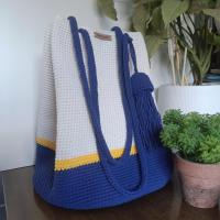 ราคา กระเป๋า ถัก ทรงจีบรูด สะพายข้าง สลับสี 3 สี (18352206181)