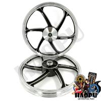 ราคา ล้อแม็ก KRYON หน้า หลัง ขอบ 17 HONDA WAVE100 หน้าดั้ม หลังดั้ม พร้อมลูกปืน ขายเป็นคู่ (17376073541)