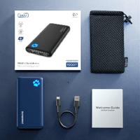 ราคา INIU 3A 10000mAh Flashlight USB C Pack for iPhone 13 12 11 Xiaomi Samsung (11648361395)