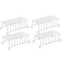 ราคา 4 Pcs Toast Bread Rack Holder 8 Slice Holes Tool Cooling Grid Bread Rack Rectangle Air Fryer Accessories Organizer (20006053974)