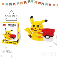 ราคา ชุดตัวต่อ เลโก้นาโน Block เลโก้จิ๋ว LinkGo68343 ชุดกล่องใส่ดินสอโปเกมอนปิกาจู จำนวน 830 ชิ้น เรโก้ ของเล่น ของสะสม ของขวัญ ราคาถูก (11991390034)