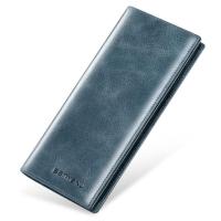 ราคา BANYANU กระเป๋าสตางค์ผู้ชายธุรกิจหนังวัวหนังผู้ถือบัตรผู้ชายกระเป๋าสตางค์เดิม (15205383518)