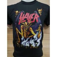 ราคา เสื้อวงSlayerผ้า บาง 50 (10527576367)