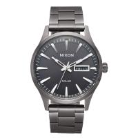 ราคา Nixon Sentry Solar SS Gunmetal NXA1346131 00 พลังงานแสงอาทิตย์ (17244596408)