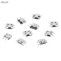 ราคา Jollic 10 pcs Type B Micro USB 5 PIN FEMALE Charger MOUNT JACK Connector Port SOCKET (19644336287)