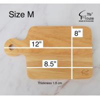 ราคา เขียง เขียงไม้มีด้ามจับ เขียงไม้ยางพารา เขียงขนาดเล็ก (14712221691)