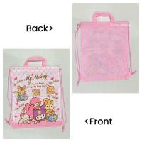 ราคา พร้อมส่ง ถุงผ้าหูรูด พร้อมสายสะพายหลัง ลายการ์ตูน 32x40cm ลายด้านเดียว (9294676461)