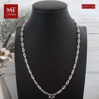 ราคา MT สร้อยคอเงินแท้ ลายโซ่เรือ กว้าง 5 มม ยาว 16 18 20 22 24 26 นิ้ว 925 Sterling Silver Long Cable Hammer Chain sc411 MT Jewelry มณีธารา (10396385630)