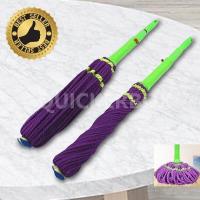 ราคา ไม้ถูพื้น ไม้ถูพื้นแบบปิดล็อคไมโครไฟเบอร์ สีม่วง TWIST MAGIC MOP Purple (812648663)
